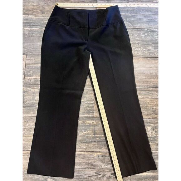 Dalia Collection Straight Leg Pants‎ Black Size 10 - Picture 3 of 8